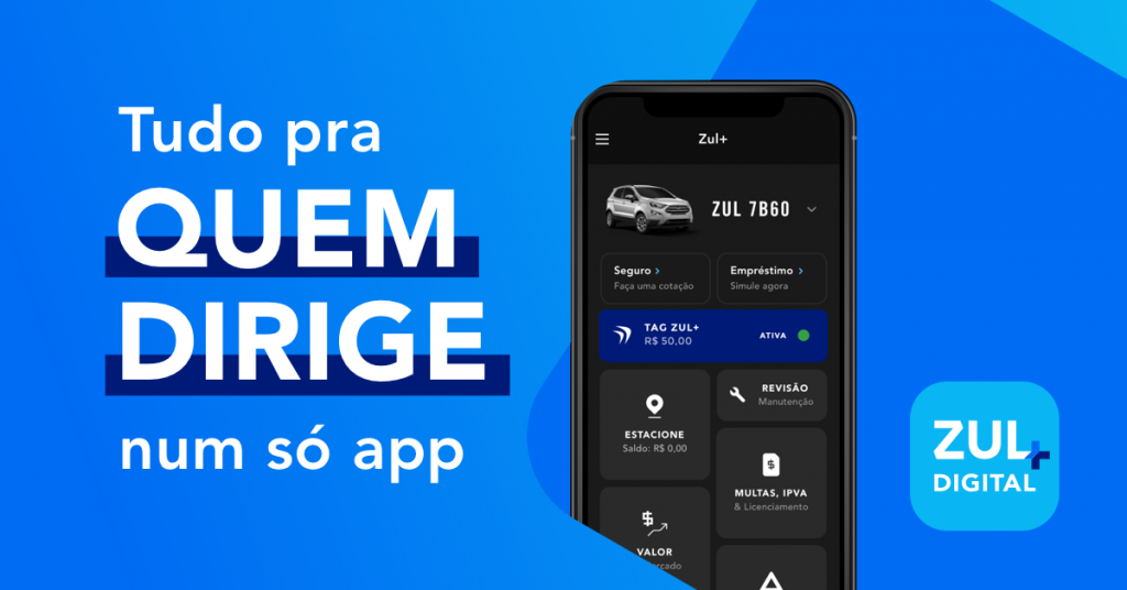 banner de download do app zul+ tudo pra quem dirige