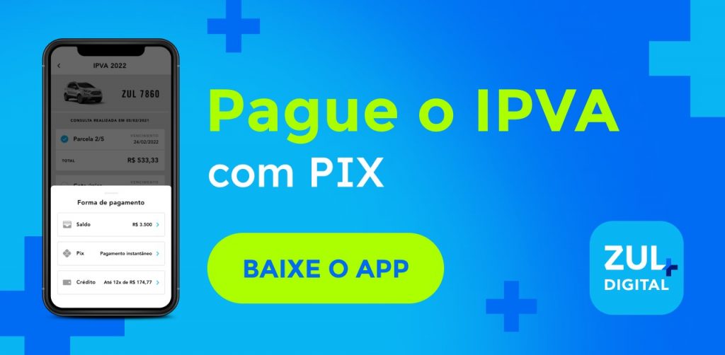 banner pague o ipva com pix